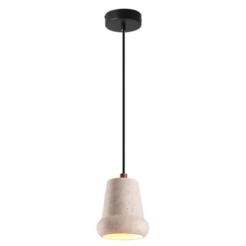 Lustre en travertin de cuisine et salon pour une ambiance chaleureuse