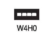 TPC Open Window Mounts Model W4H0 W4H0