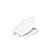 KOHLER 4636-RL-0 Cachet ReadyLatch Elongated Toilet Seat, Quiet-Close Lid and Seat, Countoured Seat, Grip-Tight Bumpers and Installation Hardware, White, 18.04"L x 14.18"W