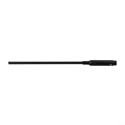 Niceminiwall RH660S - Banda doble telescópica de alta ganancia de 3,0 dB, 144 MHz, 5,0 dB, 430 MHz, 10 W, compatible con walkie talkie masculino (macho)