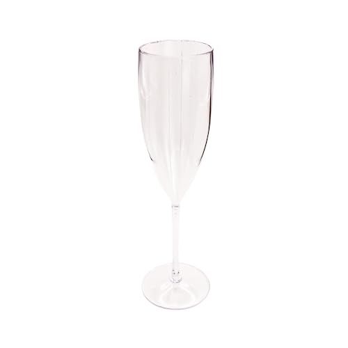 50 Taças de Champanhe de Acrílico 150 Ml