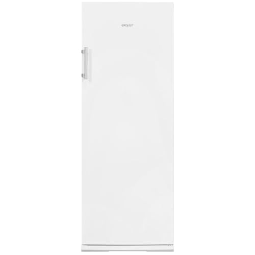 Exquisit Gefrierschrank GS27-H-280E weiss | Standgerät | 232 l Volumen | Weiß | Gefrieren | Türanschlag wechselbar | Gefrierschubladen und Bigbox
