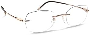 Silhouette Eyeglasses Purist Chassis Rimless 5561 3530 Balanced Rose image 2