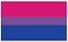 Bumper Planet - Bumper Sticker - Bisexual Pride, Flag Design - 3.5 x 5 inch - Vinyl Decal Professionally Made in USA