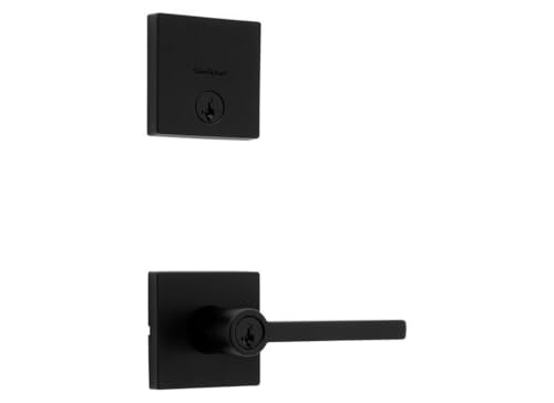 Kwikset Halifax keyed entry lever & deadbolt combo