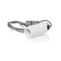 15 Ss Cam-Type Female Protective Cap, Taper Nose (White)