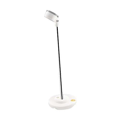 Soporte de secador de pelo titular secador de pelo de pie soporte soplador de pelo de animales estante secador de pelo girar perro gato piso plástico blanco