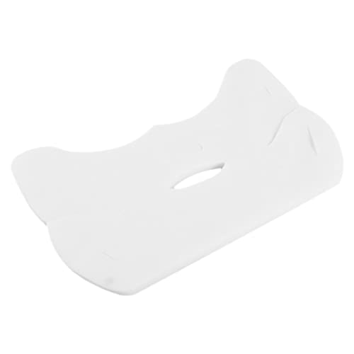 CRILSTYLEO 10 Piezas De Hojas Máscara De Papel V Etiqueta Engomada De La Cara DIY Máscaras De Papel De Un Solo Uso Para El Cuidado De La Piel Maquillaje