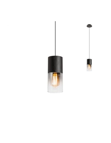 Lustre suspendu design moderne RD-0177 avec verre fumé de haute qualité pour salon élégant