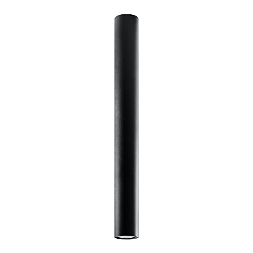 Sorgente luminosa: GU10, 1 LED max. 10W, ~230V, 50Hz, IP20, classe di protezione I; sorgente luminosa non inclusa; dimensioni: 6/6/60 cm; materiale: acciaio; colore: nero.