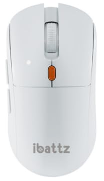 AI Mysz bezprzewodowa, 2,4 GHz + Bluetooth, 4 przyciski, 800-4000 DPI, bateria 600 mAh, zasięg 8-10 m, czarny/biały