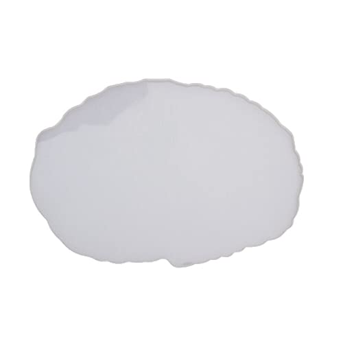 R H LIFESTYLE Silicone Oval Tray Plate Dish Casting Resin Molds for DIY (Oval Trinket Mould - 14 inch)