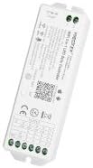 LIGHTEU®, Milight Miboxer 5in1 WiFi LED Strip Controller, Alexa Google Home Voice, Remote and APP Control, Used for Single Color, CCT, RGB, RGBW RGBCCT LED Strips, DC12-24V, WL5