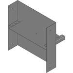 1458VD4, Satin Black Steel Wall Mount Instrument Enclosure