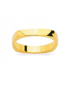 Alliance or 18 carats Gabin 3 mm, un anneau de mariage d'exception pour sceller votre amour