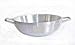 Red Carpet Heavy Base Alluminio Standard Cottura Wok/Kadai Manico Piatto Capacità 2 Litri Diametro Circa 24 cm Friggitrice Colore Argento