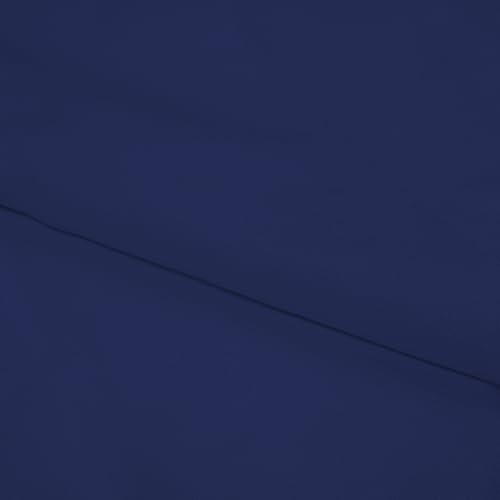 Image of R home Solid Cotton Table Napkins, Soft Cloth Napkins for Dining Table, Reusable & Washable, Ideal for Formal Dining, Cocktail Nights, Weddings, Home Bar & Table Decor (6, Navy Blue)