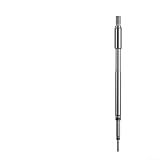 HS-02A Wärmeeinsatzwerkzeug für 3D-Drucke M2-M8 Messing Gewindemuttern mit austauschbaren Spitzen, Schweißen, Lötkolben-Set (Eisenspitze)