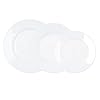 Luminarc Plumi Vajilla Vidrio 18 Piezas – 6 Personas Blanco