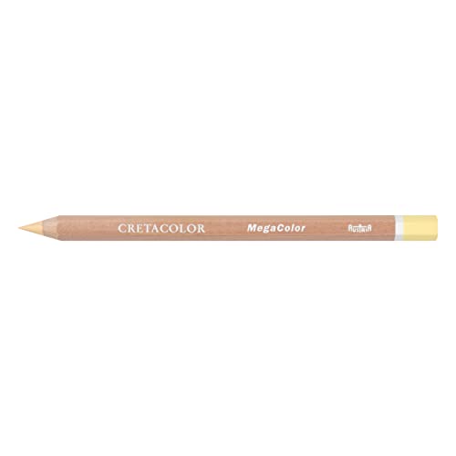 CRETACOLOR MegaColor Colored Pencil, 6.4mm, Ivory