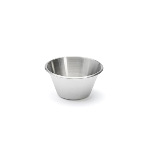 De Buyer, PEROL PASTERELO, FONDO LLANO, BORDE REDONDO Ø 16CM ALT.9 CM--3250.16