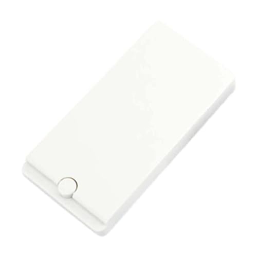 Fancyes Watercolor Palette Watercolor Tray Half Pans Rotating 28 Compartments Travel Paint Palette for Color Mixing Oil Painting, White