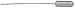 Lab Safety Supply 21F233 - Pipette Transfer 4.5mL PK500