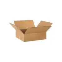 BOTAD 3 Ply Corrugated Plain Box 9 x 9 x 3 inch - Brown Corrugated Box/Packaging Box/Gift Packing Box/Shipping Box (Pack of 100)