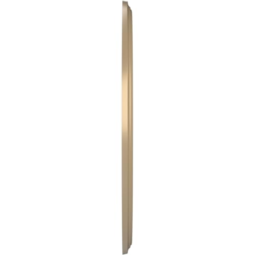 Image of 22 inchOD x 3 1 /2 inchID x 1 inchP Berkshire Thermoformed PVC Ceiling Medallion (Fits Canopies up to 10 1 /8 inch), Universal Metallic Champagne Mist