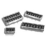 HCMS-2901 LED Displays & Accessories Yelow 585nm 1x4 Alphanumeric
