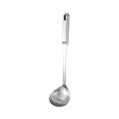 Javoryxh Cucharón/espátula De Metal con Largo para Wok Herramienta Cocina Acero Inoxidable 316 Cuchara/Pala Práctica Utensilios Cocina Espátula con Largo