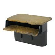 HALF OFF PONDS 16-Inch Filtering Waterfall Spillway for Ponds and Waterfall Streams up to 4,500 gallons. Includes Waterfall Box and Rock Lid and Lip