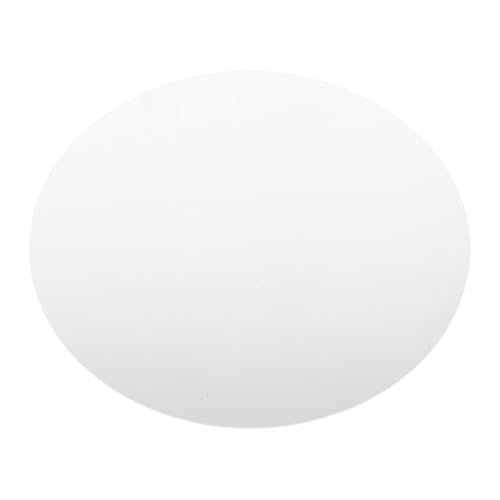 Cabilock Plateau Miroir Rond Acrylique pour Décoration Élégante Plateau de pour Bougies Bijoux et Centre de Table pour Mariage et Chambre Surface Miroir Lisse et Facile à Nettoyer