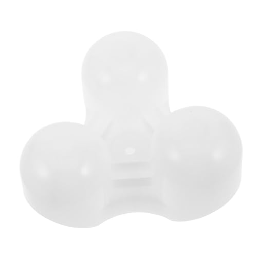 DEARMAMY Cabezal de Masaje para Silla de Masaje Repuesto de Rodillo Giratorio de Plástico Triple Bola Ajustable Fácil Instalación para Reparación y Confort el Respaldo