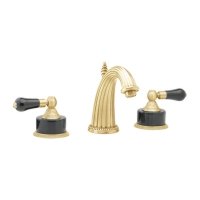 Phylrich K334 024 - Versailles Lavatory Faucet Black Onyx Handle