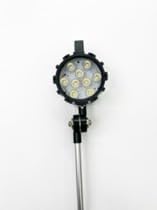Super Bright 9W LED Work Light Plus Long Arm 32" 24V Waterproof CNC Machine Lathe Drill Mill Table Lamp Industrial Lighting (9, Watts)