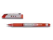 PILOTV Ball Grip 07 Liquid Ink Rollerball Pen - 0.7mm Tip - Red Ink - Set of 10 -Suppled Loose