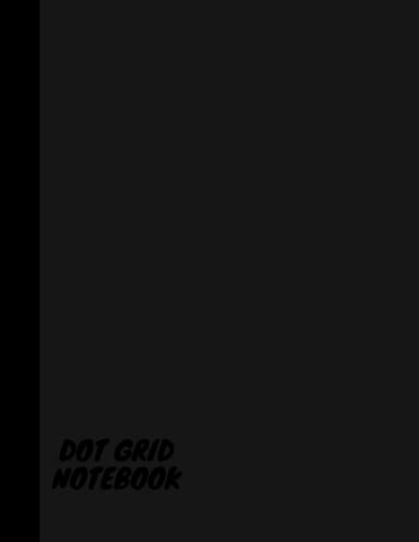 Big Dot Grid Notebook: Gray Minimalist Design - Dotted Grid Notebook Journal, Matte Finish, Large (8.5" X 11"), Small Dots, 120 Dotted Pages image 2
