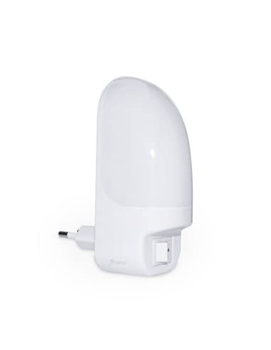 Luce Notturna LED Lampada da Notte 1W Luce Fredda Interruttore Bambini