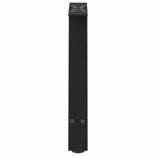Pieds de table basse en acier avec hauteur ajustable de 38 à 43 cm