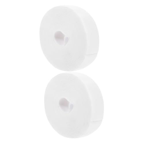 GALPADA 2pcs Soccer Goal Net Fastening Straps Hook Loop Tape Roll Cable Management Tape for Soccer Nets