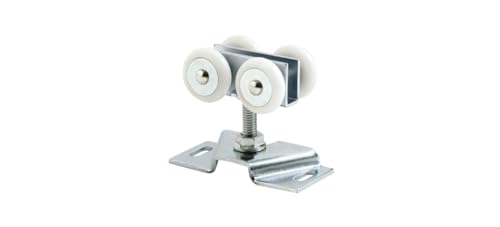 Rodillo de puerta para clóset CRL N7449 de nylon de 7/8", con soporte de acero estampado miniatura 3