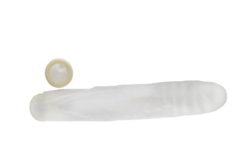 SONODOM medizinische Ultraschall-Schutzhüllen - für klare Sonographie-Aufnahmen mit optimalem Schutz - 28mm, trocken, foliert - 100 Stück -