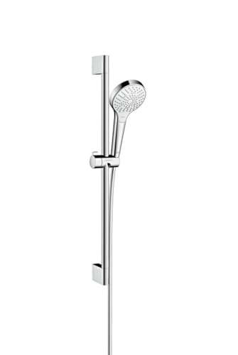 hansgrohe Brausenset Croma Select S Multi EcoSmart/U'Crometta 650mm Weiss/Chrom, 26561400