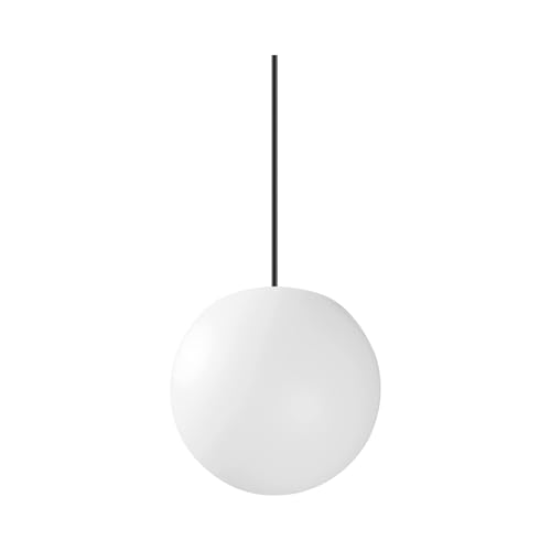Lámpara colgante Globe ópalo Ideal Lux SOLE IP44 de techo esférica para terrazas