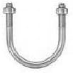 ToolsBoltsNBits 1/4-20 U Bolt for 3/4” Pipe SS