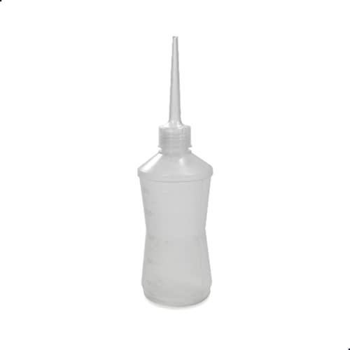 Almotolia Plástica Transparente Bico Reto Frasco de 60ml, 100ml, 120ml, 250ml, 500ml (500ml)