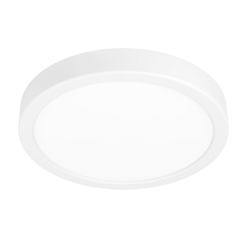 EGLO LED Deckenlampe außen Argolis 2, Außenleuchte für Wand und Decke, Outdoor Deckenleuchte aus Metall und Kunststoff in Weiß, warmweiß, IP44, ?...