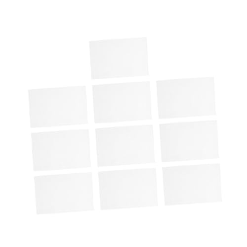 OFFSCH 10 piezas Láminas de Malla Plástica Blanca para Punto Cruz Malla DIY Resistente y Versátil para Bordado Manual y Manualidades con Cuadros
