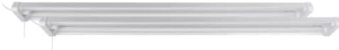 2-Pack 4 ft. LED Shop Light (4000K Cool White)